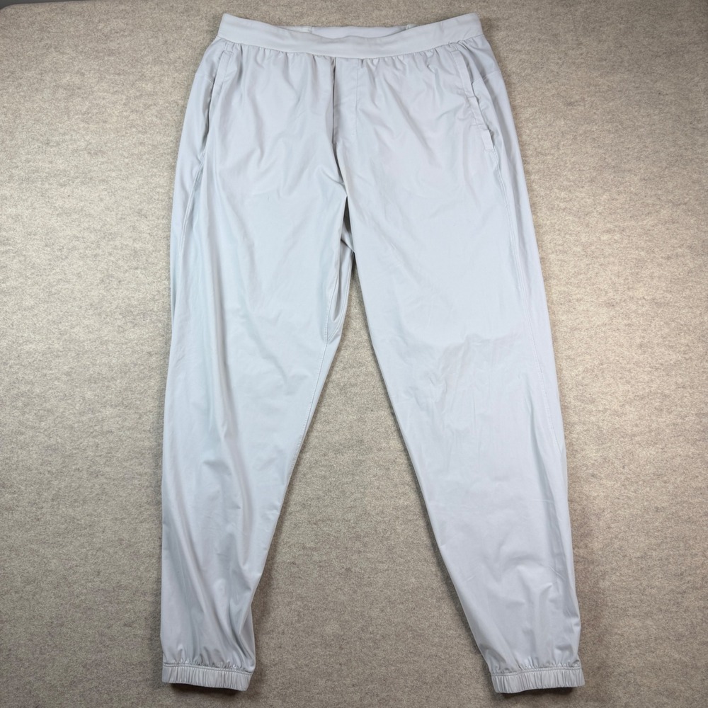 Lululemon Surge Jogger Mens XL White Tapered Running Training Pants LM5689S